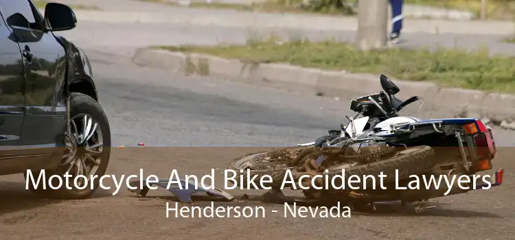 Motorcycle And Bike Accident Lawyers Henderson - Nevada