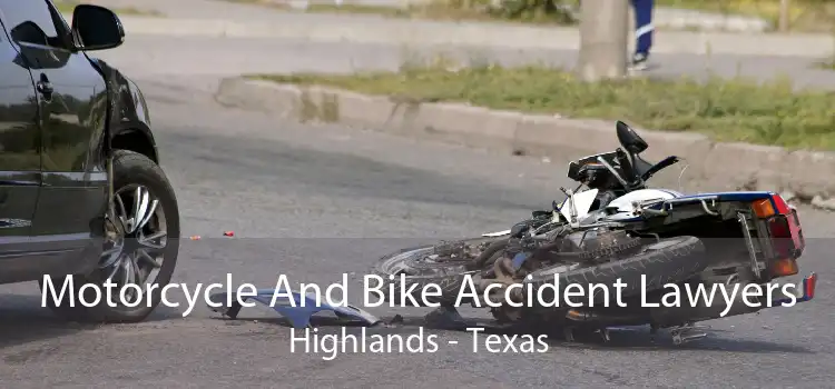 Motorcycle And Bike Accident Lawyers Highlands - Texas