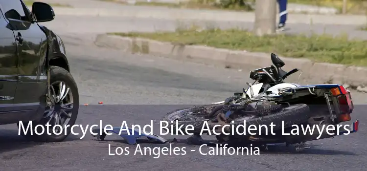 Motorcycle And Bike Accident Lawyers Los Angeles - California