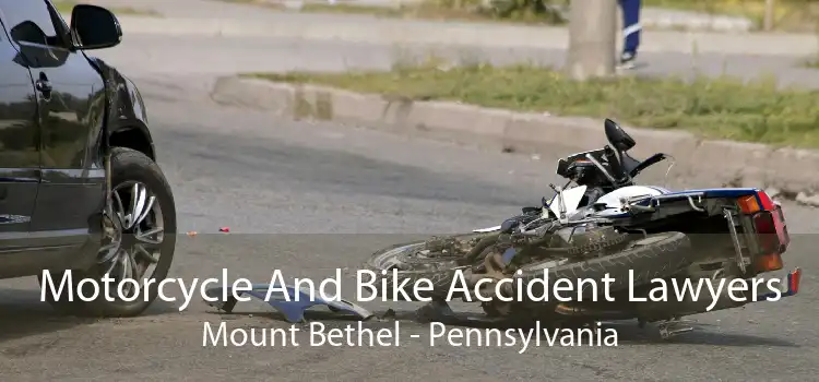 Motorcycle And Bike Accident Lawyers Mount Bethel - Pennsylvania