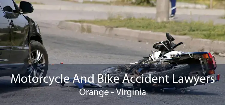 Motorcycle And Bike Accident Lawyers Orange - Virginia