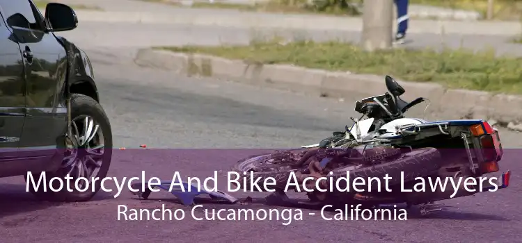 Motorcycle And Bike Accident Lawyers Rancho Cucamonga - California