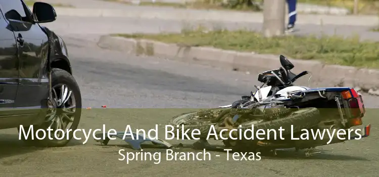 Motorcycle And Bike Accident Lawyers Spring Branch - Texas