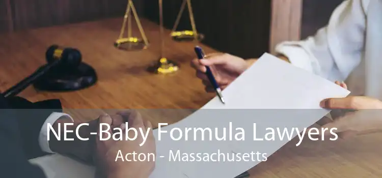 NEC-Baby Formula Lawyers Acton - Massachusetts