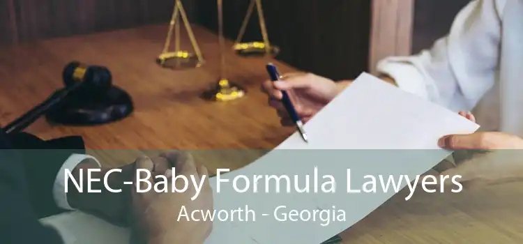NEC-Baby Formula Lawyers Acworth - Georgia