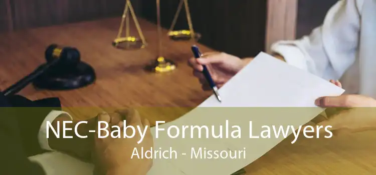 NEC-Baby Formula Lawyers Aldrich - Missouri