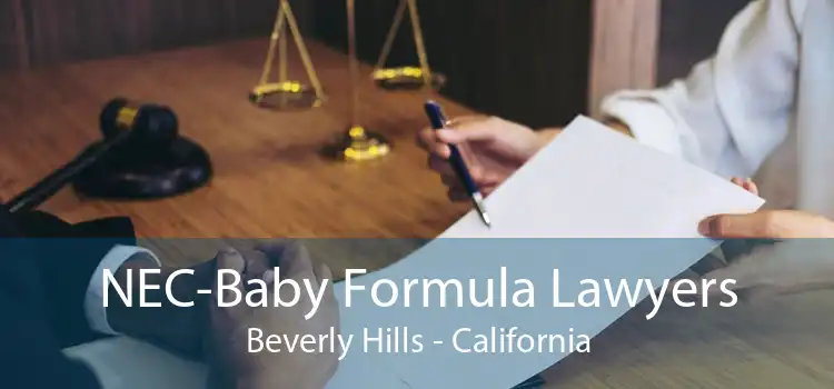 NEC-Baby Formula Lawyers Beverly Hills - California