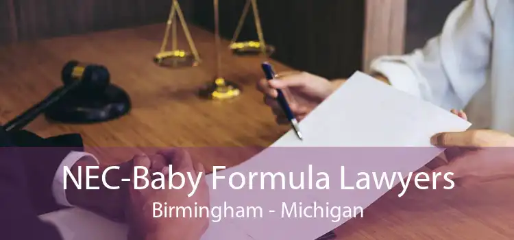 NEC-Baby Formula Lawyers Birmingham - Michigan