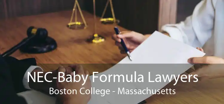 NEC-Baby Formula Lawyers Boston College - Massachusetts