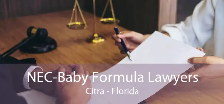 NEC-Baby Formula Lawyers Citra - Florida