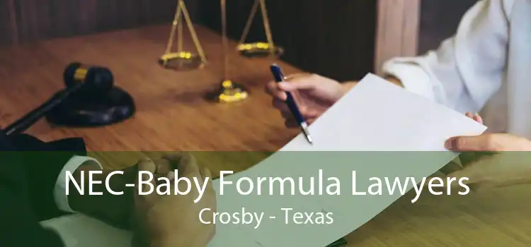NEC-Baby Formula Lawyers Crosby - Texas
