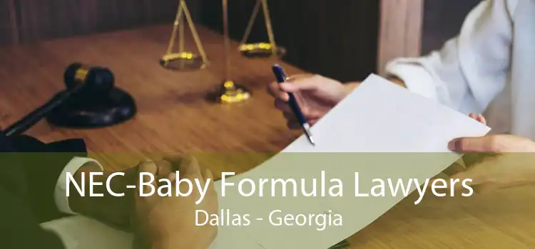 NEC-Baby Formula Lawyers Dallas - Georgia