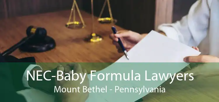 NEC-Baby Formula Lawyers Mount Bethel - Pennsylvania
