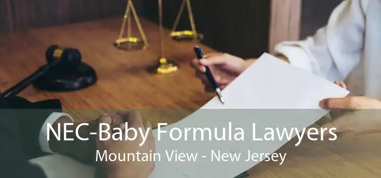 NEC-Baby Formula Lawyers Mountain View - New Jersey