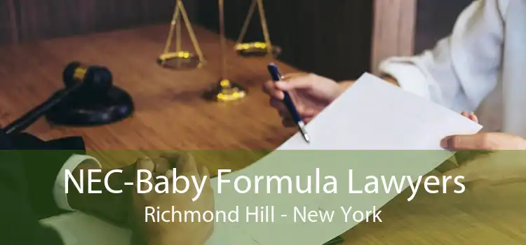 NEC-Baby Formula Lawyers Richmond Hill - New York