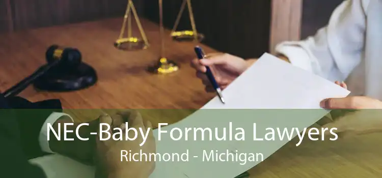 NEC-Baby Formula Lawyers Richmond - Michigan