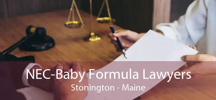 NEC-Baby Formula Lawyers Stonington - Maine