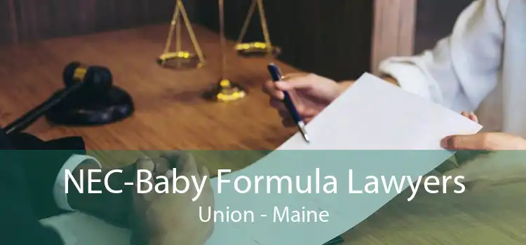 NEC-Baby Formula Lawyers Union - Maine