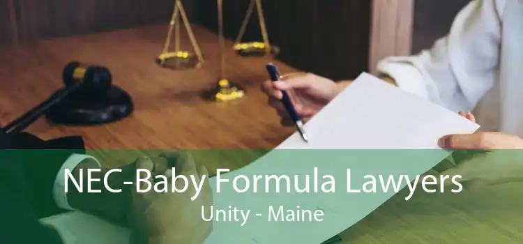 NEC-Baby Formula Lawyers Unity - Maine