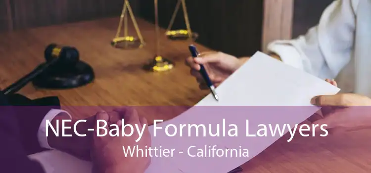 NEC-Baby Formula Lawyers Whittier - California