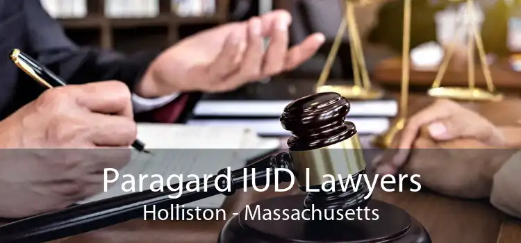 Paragard IUD Lawyers Holliston - Massachusetts
