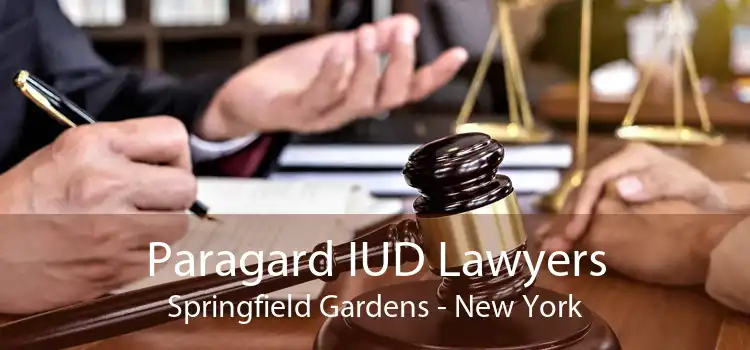 Paragard IUD Lawyers Springfield Gardens - New York