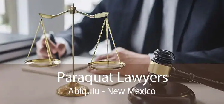 Paraquat Lawyers Abiquiu - New Mexico
