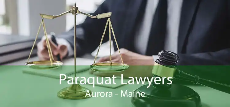 Paraquat Lawyers Aurora - Maine