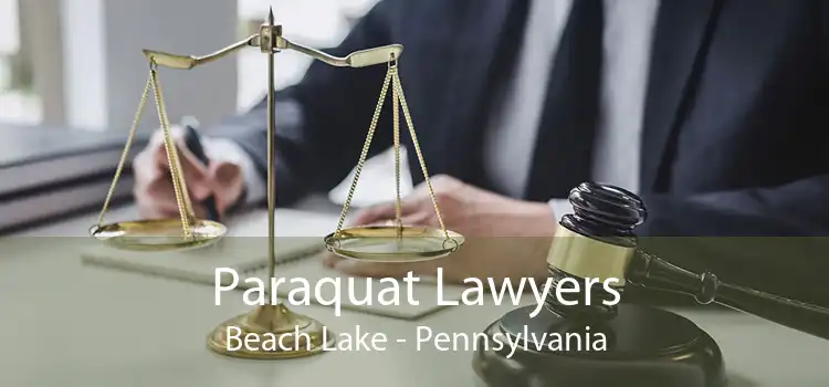 Paraquat Lawyers Beach Lake - Pennsylvania