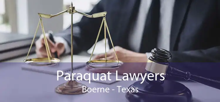 Paraquat Lawyers Boerne - Texas