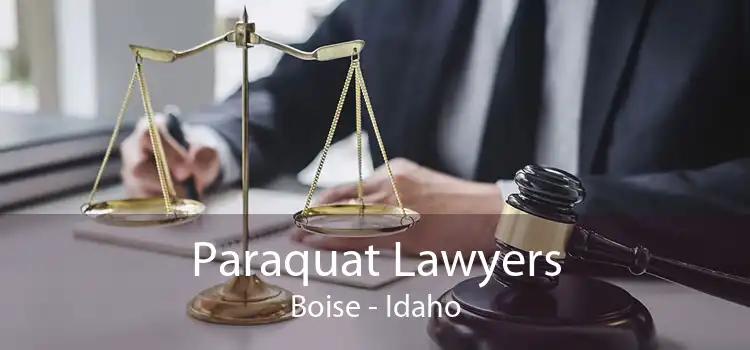 Paraquat Lawyers Boise - Idaho