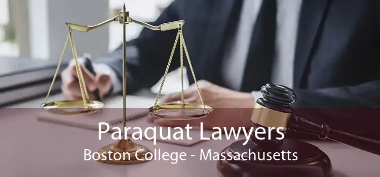 Paraquat Lawyers Boston College - Massachusetts