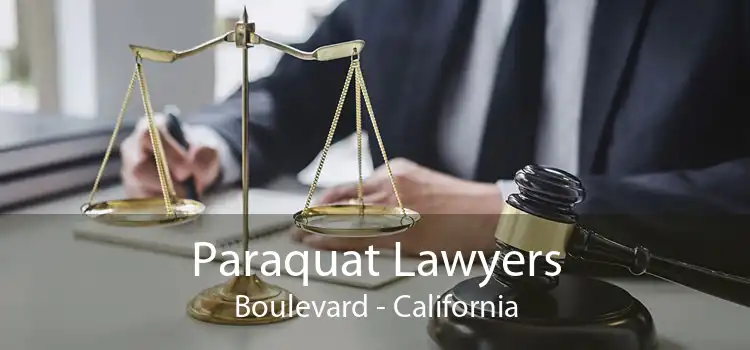 Paraquat Lawyers Boulevard - California