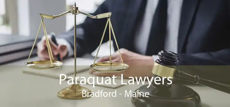 Paraquat Lawyers Bradford - Maine