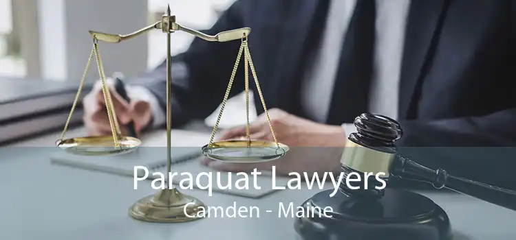Paraquat Lawyers Camden - Maine