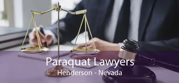 Paraquat Lawyers Henderson - Nevada