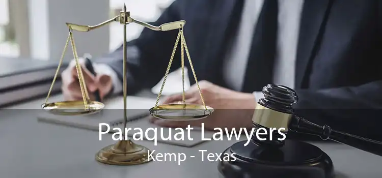 Paraquat Lawyers Kemp - Texas