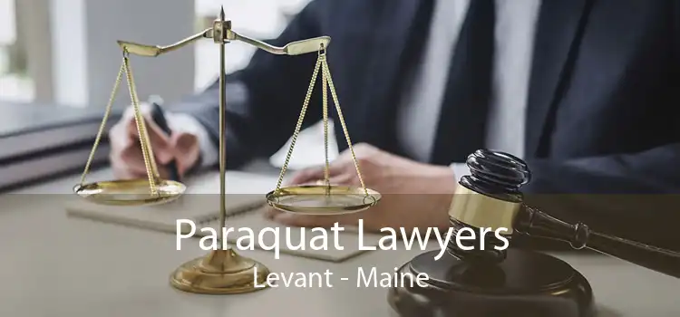 Paraquat Lawyers Levant - Maine