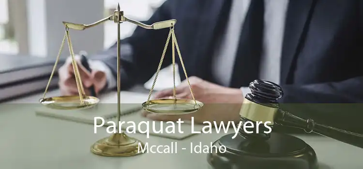 Paraquat Lawyers Mccall - Idaho