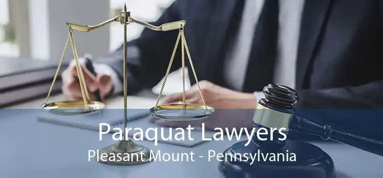 Paraquat Lawyers Pleasant Mount - Pennsylvania