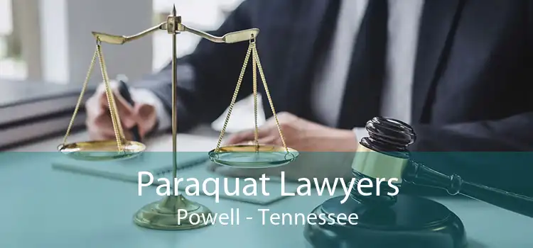 Paraquat Lawyers Powell - Tennessee