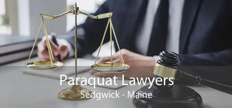 Paraquat Lawyers Sedgwick - Maine