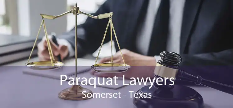 Paraquat Lawyers Somerset - Texas