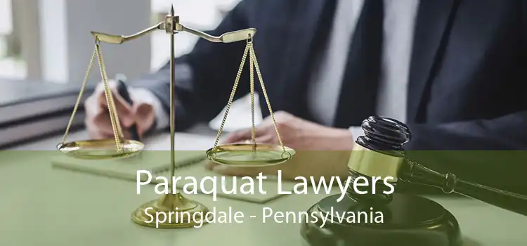 Paraquat Lawyers Springdale - Pennsylvania