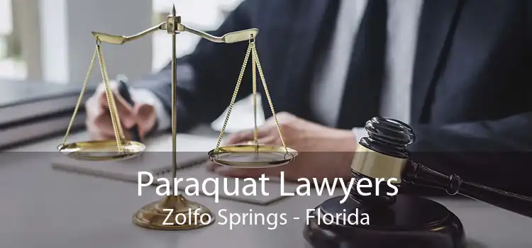 Paraquat Lawyers Zolfo Springs - Florida
