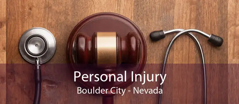 Personal Injury Boulder City - Nevada