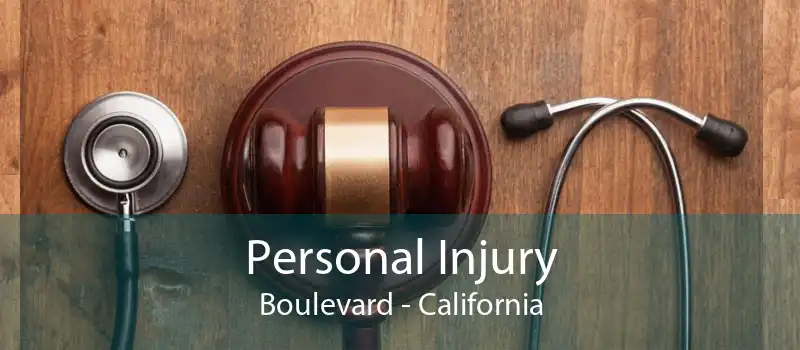Personal Injury Boulevard - California