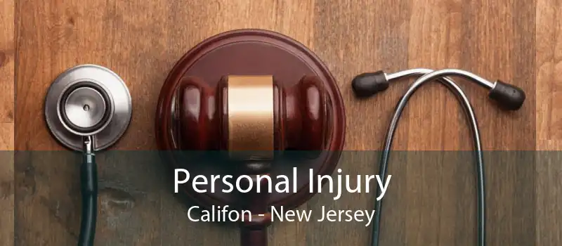 Personal Injury Califon - New Jersey