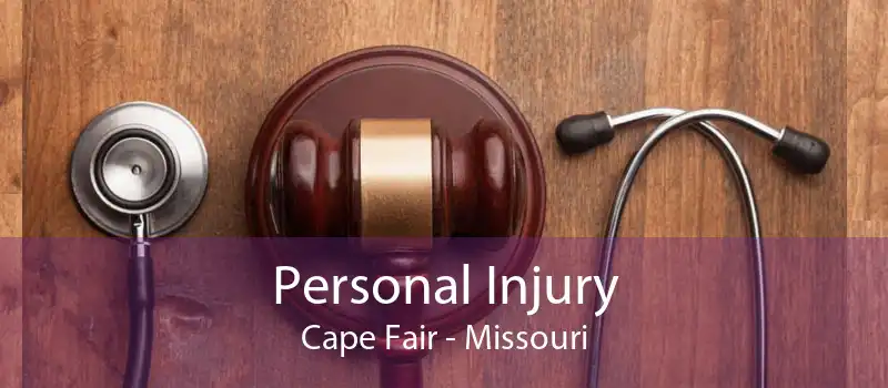 Personal Injury Cape Fair - Missouri
