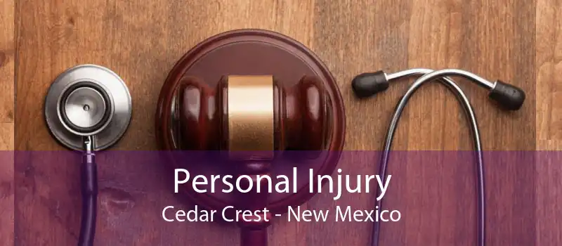Personal Injury Cedar Crest - New Mexico